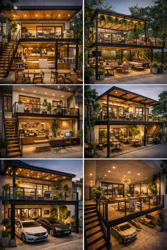 Mezannine Cafe Modern di Ciomas