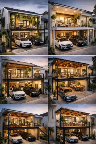 Mezannine Teras Rumah Keren di Ciomas